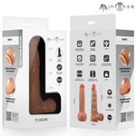 MR INTENSE - BRUCE S DILDO DE SILICONE COM TESTÍCULOS 17,8 CM -Ø- 4 CM