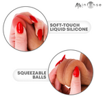 MR INTENSE - BRUCE M DILDO DE SILICONE COM TESTÍCULOS 20 CM -Ø- 4,5 CM