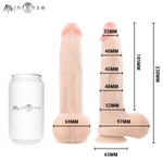 MR INTENSE - BRUCE L DILDO DE SILICONE 23 CM -Ø- 5,2 CM