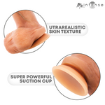 MR INTENSE - BRUCE L DILDO DE SILICONE 23 CM -Ø- 5,2 CM