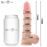 MR INTENSE - PÊNIS DE SILICONE ULTRARREALISTA DE GARY COM TESTÍCULOS, 17,8 CM - Ø - 4,2 CM
