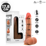 MR INTENSE - PÊNIS DE SILICONE ULTRARREALISTA DE GARY COM TESTÍCULOS, 17,8 CM - Ø - 4,2 CM