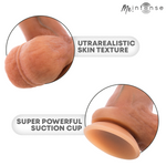 MR INTENSE - PÊNIS DE SILICONE ULTRARREALISTA DE GARY COM TESTÍCULOS, 17,8 CM - Ø - 4,2 CM