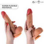 MR INTENSE - GARY M PÊNIS DE SILICONE ULTRA-REALISTA COM TESTÍCULOS 20 CM -Ø- 4,2 CM