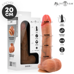 MR INTENSE - GARY M PÊNIS DE SILICONE ULTRA-REALISTA COM TESTÍCULOS 20 CM -Ø- 4,2 CM