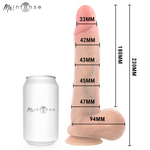 MR INTENSE - GARY L PÊNIS DE SILICONE ULTRA-REALISTA COM TESTÍCULOS 23 CM - Ø- 4,7 CM