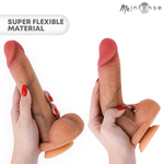 MR INTENSE - GARY L PÊNIS DE SILICONE ULTRA-REALISTA COM TESTÍCULOS 23 CM - Ø- 4,7 CM