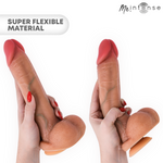 MR INTENSE - GARY XL PÊNIS DE SILICONE ULTRA-REALISTA COM TESTÍCULOS 25,5 CM -Ø- 5,1 CM