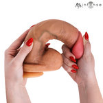 MR INTENSE - GARY XL PÊNIS DE SILICONE ULTRA-REALISTA COM TESTÍCULOS 25,5 CM -Ø- 5,1 CM