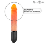 MR INTENSE - VIBRADOR JEAN UP&amp;DOWN DE SILICONE COM EFEITO DE CALOR 24 CM -Ø- 3,8 CM