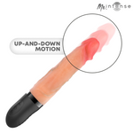 MR INTENSE - VIBRADOR JEAN UP&amp;DOWN DE SILICONE COM EFEITO DE CALOR 24 CM -Ø- 3,8 CM