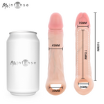 MR INTENSE - CAPA DE SILICONE PARA PÊNIS VIBRADOR ARNOLD L COM CONTROLE REMOTO 16 CM -Ø- 4,5 CM