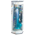 SILEXD - ANGEL DILDO FANTASY SILICONE LÍQUIDO TERMOREATIVO AZUL CELESTIAL 20,3 CM