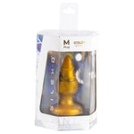 SILEXD - GOLDY PLUG ANAL FANTASY DE SILICONE LÍQUIDO TERMOREATIVO DOURADO 9,2 CM