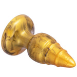 SILEXD - GOLDY PLUG ANAL FANTASY DE SILICONE LÍQUIDO TERMOREATIVO DOURADO 9,2 CM