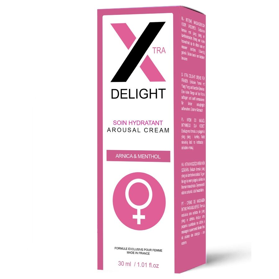 RUF - CREME DE EXCITAO X DELIGHT PARA O CLITÓRIS