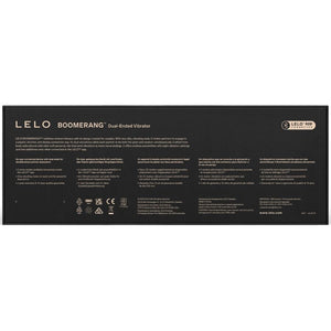 Lelo - Boomerang Vibrador de Ponta Dupla Vermelho Coral