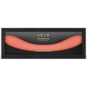 Lelo - Boomerang Vibrador de Ponta Dupla Vermelho Coral