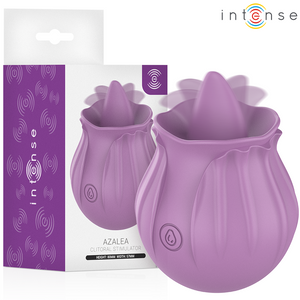 Intense - Azalea Estimulante Clitóris Flor 10 Vibrações Roxo