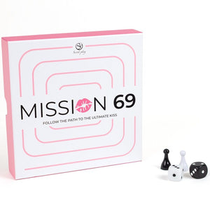 Secret Play - Jogo de Tabuleiro para Casais "MISSION 69"