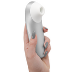 Womanizer - Pro Vibrant Clitorial Stimulator Cinza Prateado