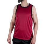 Macho - CMV003 Camiseta de Ginástica Marrom Tamanho S/M