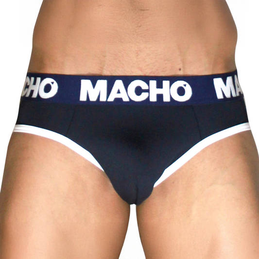 Macho - MCH008 Azul Marinho Clássico Slip S