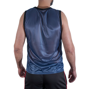 Macho - Camiseta Azul Marinho Tamanho L/XL