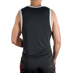 Macho - CMV004 Camiseta Preta de Academia Tamanho G/Gg