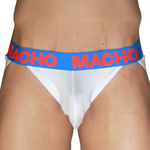 Macho - MX29AZ Cueca Branca + Cueca Azul Escura M