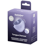 Satisfyer - Tongue Dancer Estimulador Clitoriano com Vibração e Pulsações Lilás