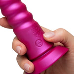 ROMP - JIGGLE VIBRADOR COM MOVIMENTOS PARA CIMA E PARA BAIXO COM VENTOSA ROSA