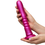 ROMP - JIGGLE VIBRADOR COM MOVIMENTOS PARA CIMA E PARA BAIXO COM VENTOSA ROSA