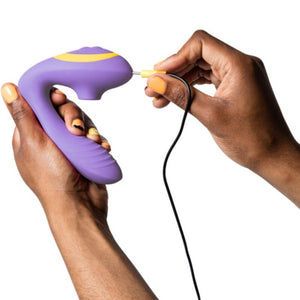 Romp - Reverb Estimulador de Ponto G e Dispositivo de Sucção Clitorial Reverb Roxo
