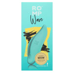 ROMP - VIBRADOR DE ONDAS, ESTIMULADOR CLITORIANO, FORMATO ERGONÔMICO, VERDE-ÁGUA