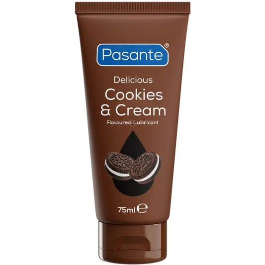 Pasante - Lubrificante à Base de Água com Aroma de Biscoitos e Creme 75 ml