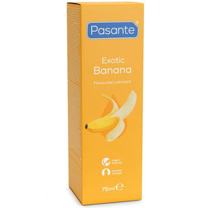 PASANTE - LUBRIFICANTE À BASE DE ÁGUA COM SABOR DE BANANA 75 ML