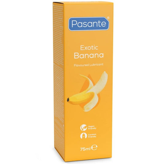 PASANTE - LUBRIFICANTE À BASE DE ÁGUA COM SABOR DE BANANA 75 ML