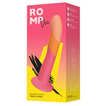 Romp - Dizi Dildo de Silicone com Ventosa Tricolor 18 cm