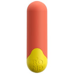 ROMP - RIOT MULTIFUNCIONAL VIBRATÓRIO BULLET LARANJA + AMARELO