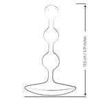 ROMP - AMP CONTAS ANAL DE SILICONE FLEXÍVEIS ROXAS 12,5 CM ROXAS