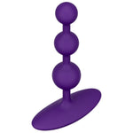 ROMP - AMP CONTAS ANAL DE SILICONE FLEXÍVEIS ROXAS 12,5 CM ROXAS