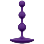 ROMP - AMP CONTAS ANAL DE SILICONE FLEXÍVEIS ROXAS 12,5 CM ROXAS
