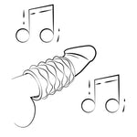 ROMP - MOSH MASTURBADOR MASCULINO TRANSPARENTE COM BAINHA REVERSÍVEL DE 6 CM