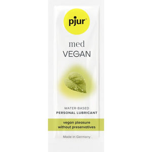 Pjur - Med Vegan Glide Lubrificante Base de Água 2 ml
