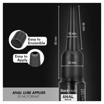 BLACK HOLE - APLICADOR DE LUBRIFICANTE ANAL TAMANHO P 30 ML