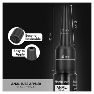 BLACK HOLE - APLICADOR DE LUBRIFICANTE ANAL TAMANHO P 30 ML