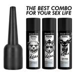 BLACK HOLE - APLICADOR DE LUBRIFICANTE ANAL TAMANHO P 30 ML