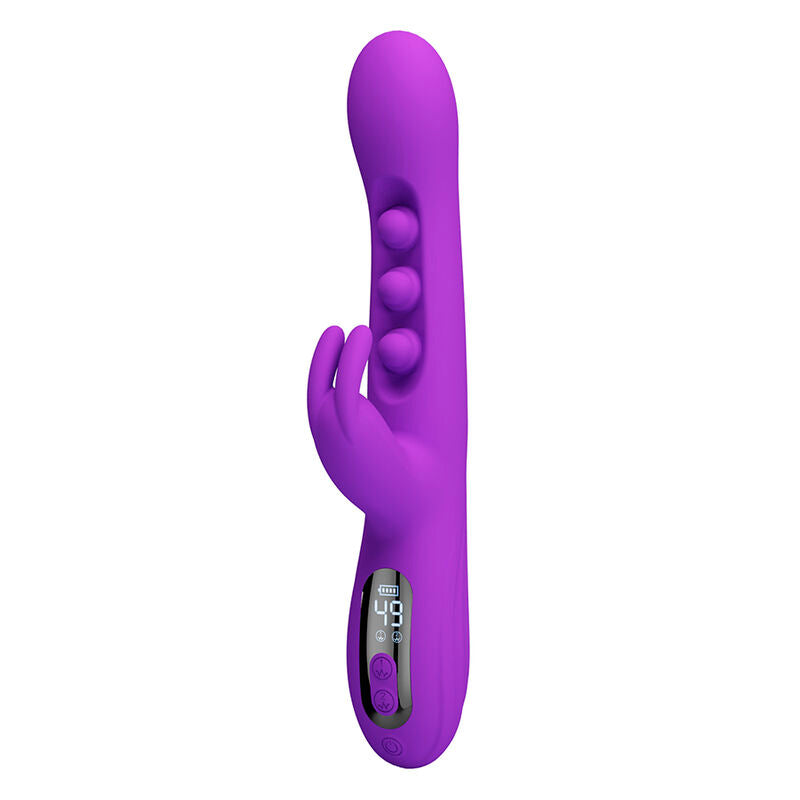 Pretty Love - Vibrador Sabien Rabbit com Estimulação por Toque e LED Roxo