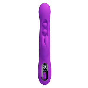 Pretty Love - Vibrador Sabien Rabbit com Estimulação por Toque e LED Roxo